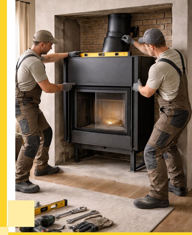 Установка каминных топок в Сасове под ключ от 18189 р. | ЭриданСсв