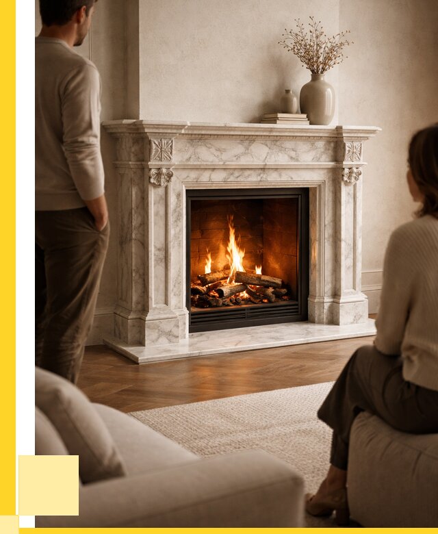 Мраморные камины под ключ в Сасове от 252625 р. | ЭриданСсв