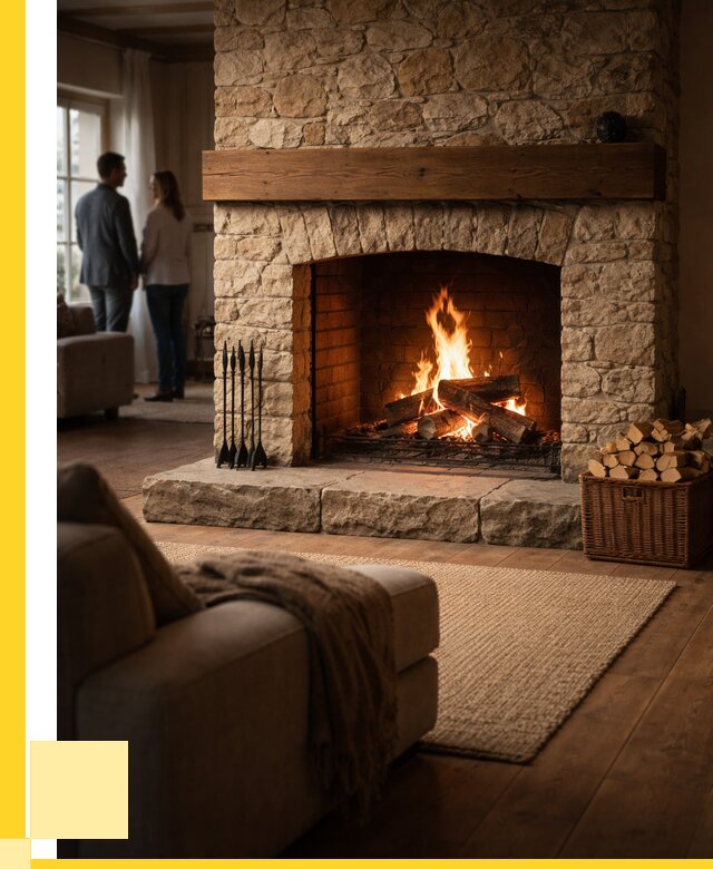 Открытые камины под ключ в Сасове от 151575 р. ЭриданСсв