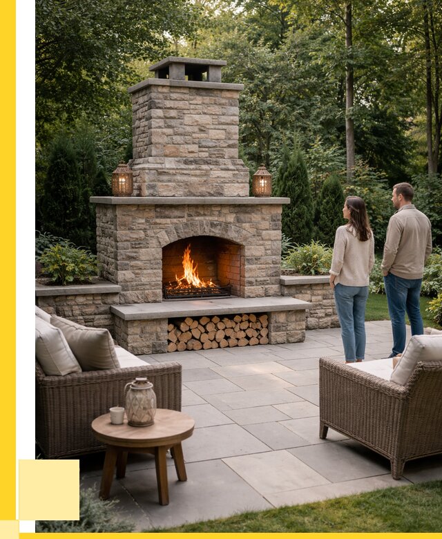 Уличные камины из кирпича в Сасове от 151575 р. | ЭриданСсв