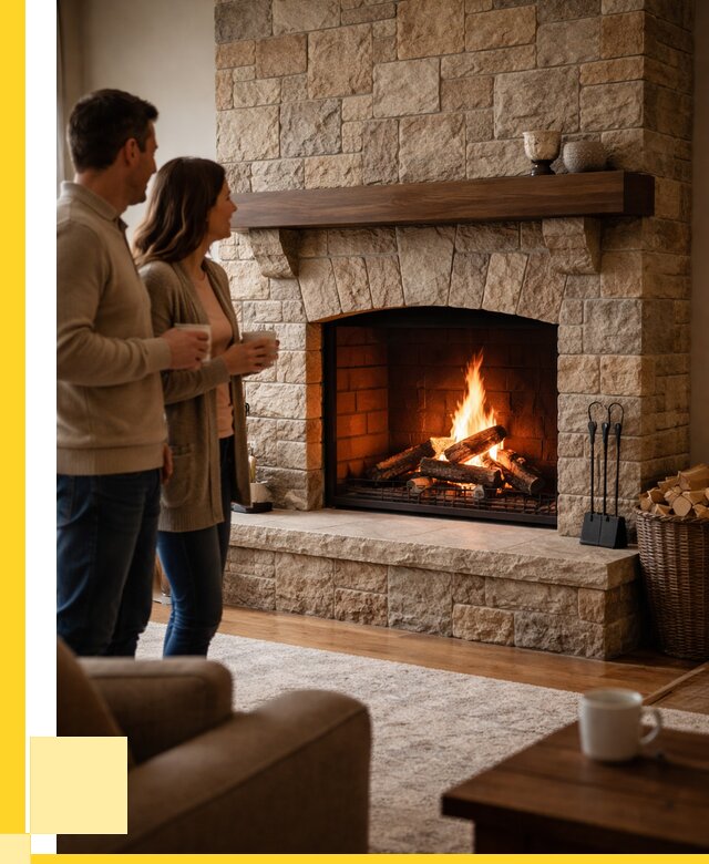 Каменные камины на заказ в Сасове от 181890 р. | ЭриданСсв