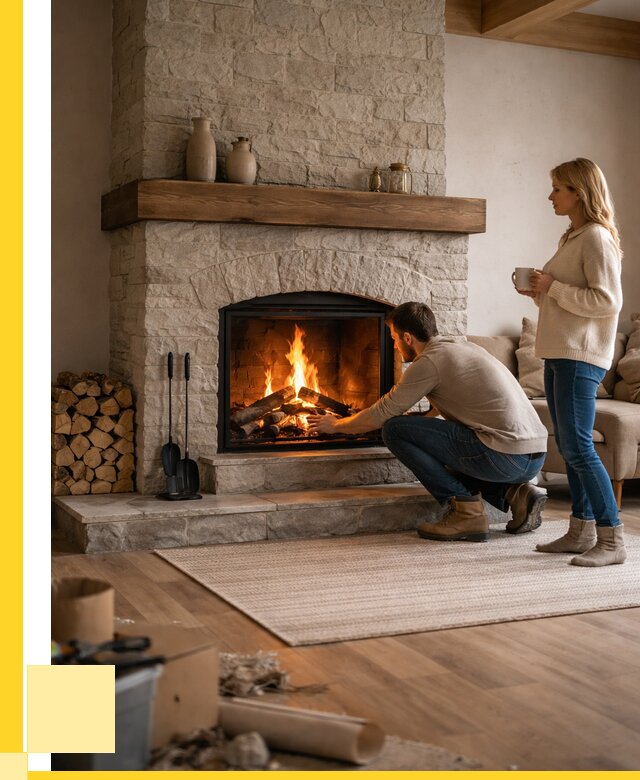 Камины для загородного дома в Сасове от 353675 р., ЭриданСсв