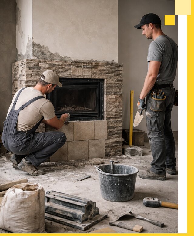 Камины под ключ в Сасове: проект, изготовление и монтаж