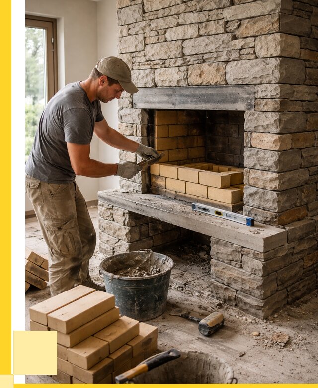 Кладка каминов и камина в Сасове от 25263 р. ЭриданСсв