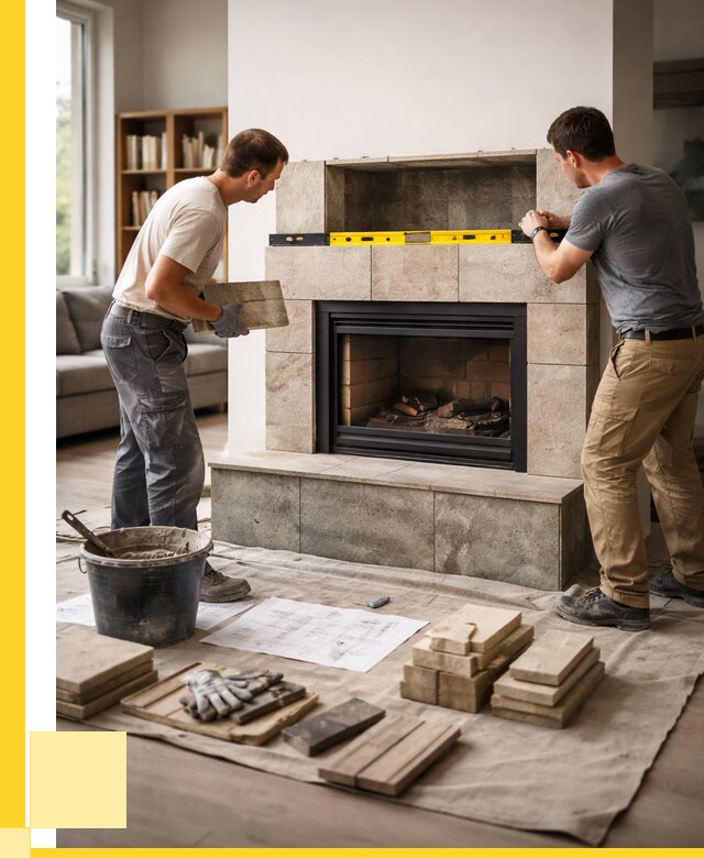 Монтаж каминов и установка в Сасове от 45473 р. | ЭриданСсв