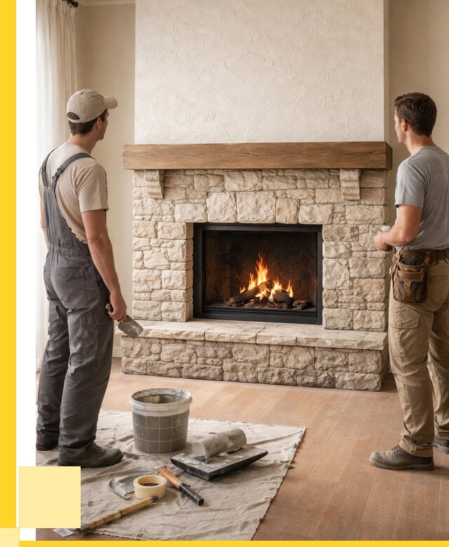 Отделка каминов в Сасове от 6568 р. под ключ | ЭриданСсв