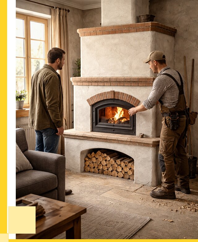 Печи камины в Сасове: кирпичные, изразцовые от 60630 р. | ЭриданСсв