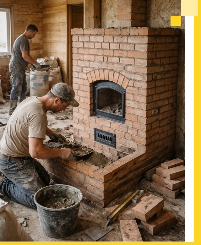 Профессиональное строительство печей в Сасове под ключ