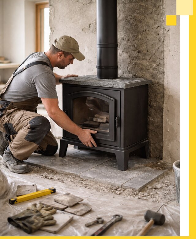 Профессиональный монтаж печей и каминов в Сасове под ключ