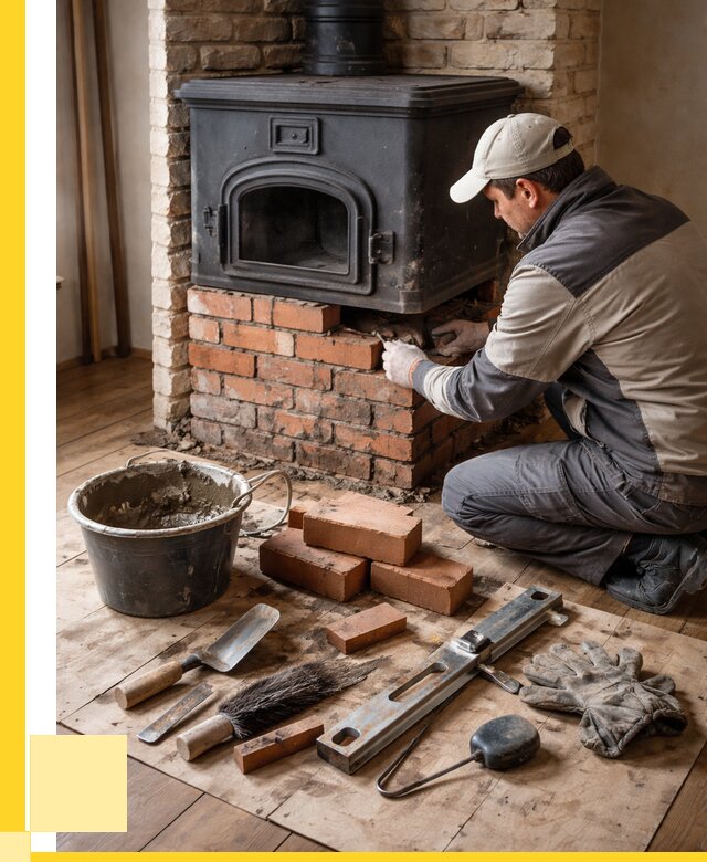 Ремонт печей в Сасове от 12126 р., услуги печника ЭриданСсв