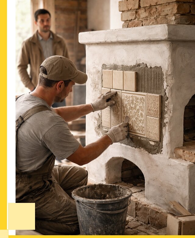 Отделка печей и банных печей в Сасове от 35368 р. | ЭриданСсв