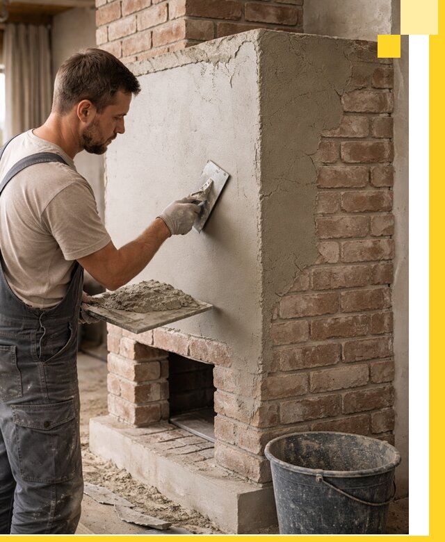 Отделка печей и облицовка каминов в Сасове под ключ