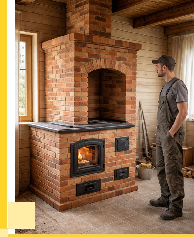 Кирпичные печи в Сасове: купить от 151575 р. | ЭриданСсв