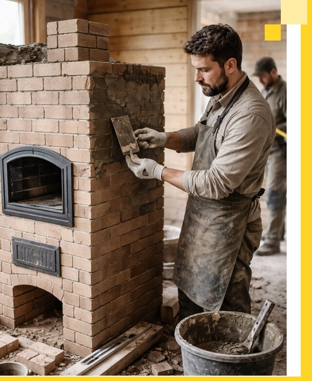 Изготовление и установка печей-шведок под ключ в Сасове