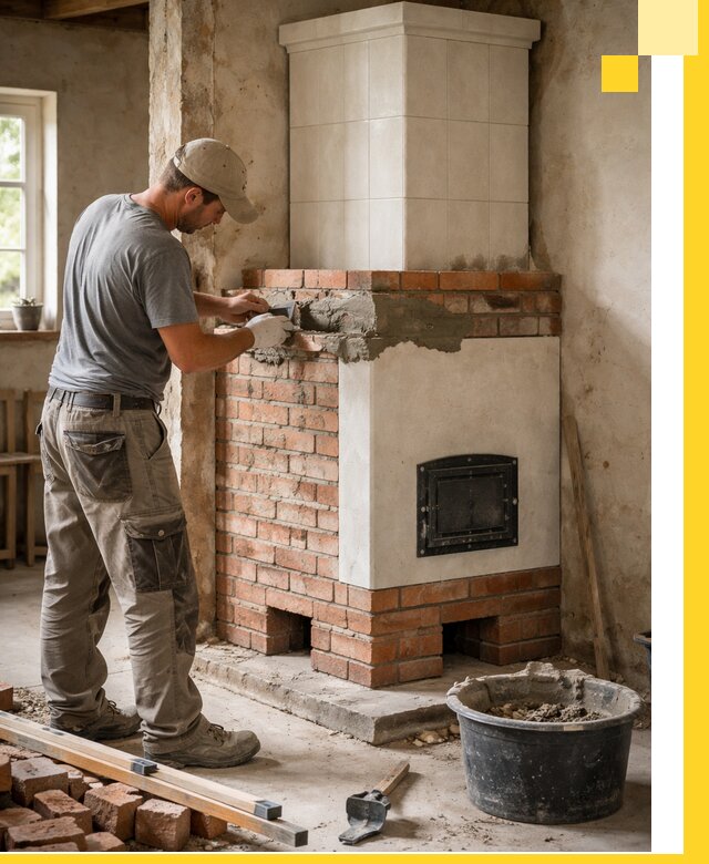 Изготовление и установка печей-голландок под ключ в Сасове