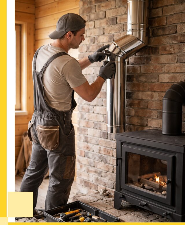 Монтаж дымоходов для печей в Сасове от 7579 р. | ЭриданСсв