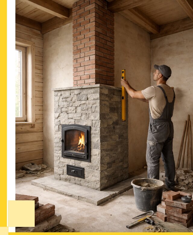 Печи и дымоходы под ключ в Сасове от 45473 р., ЭриданСсв