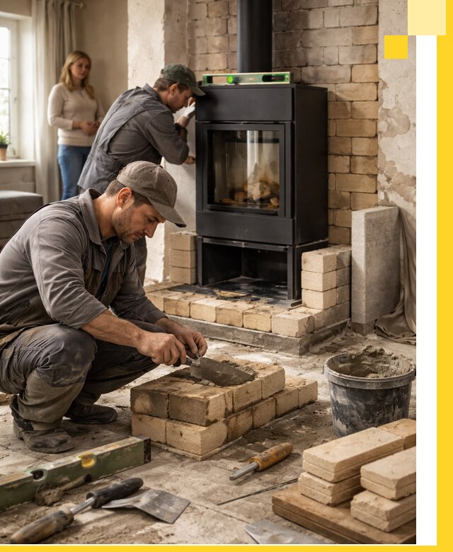 Печи и камины под ключ: проект, установка в Сасове