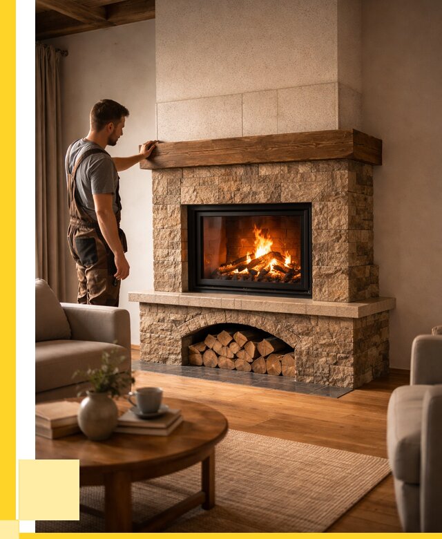 Печи камины для дома под ключ в Сасове от 55578 р. | ЭриданСсв