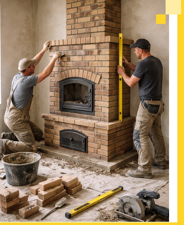 Продажа и установка печей и каминов для дома под ключ в Сасове