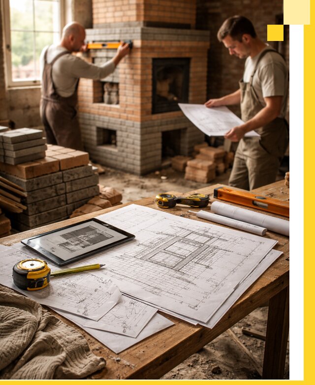 Проекты печей и каминов с индивидуальным дизайном в Сасове