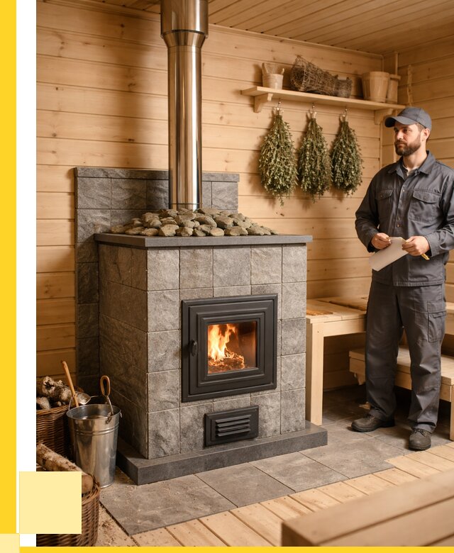 Печи для бани под ключ в Сасове от 121260 р. | ЭриданСсв