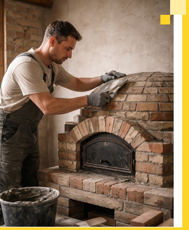 Изготовление и монтаж помпейских печей на заказ в Сасове