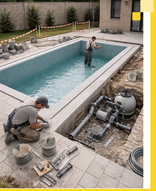 Строительство бассейнов под ключ в Сасове: проекты и монтаж