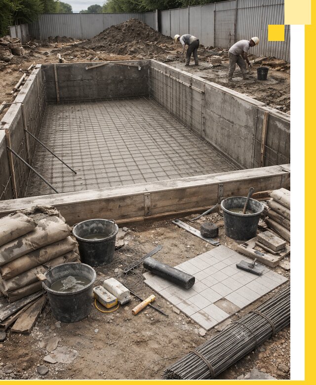 Строительство бассейнов под ключ в Сасове, дизайн и монтаж