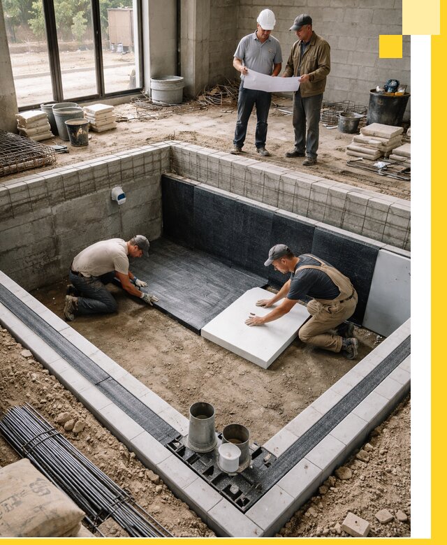 Проекты частных и общественных бассейнов под ключ в Сасове