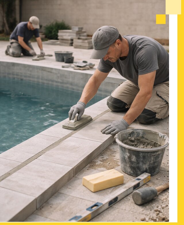 Отделка бассейнов в Сасове: декоративная отделка и гидроизоляция