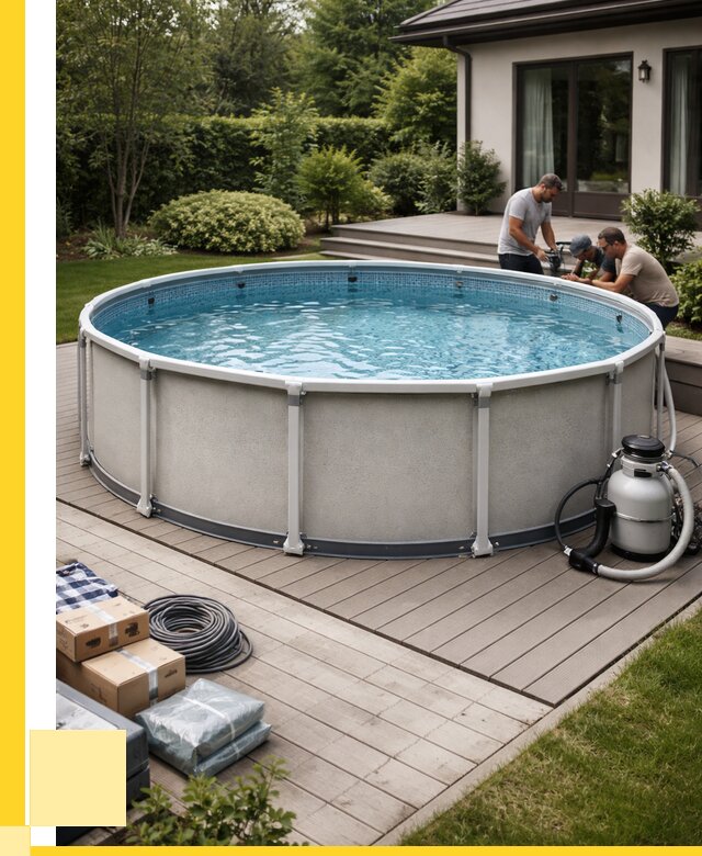 Купить каркасные бассейны в Сасове от 45473 р. | ЭриданСсв