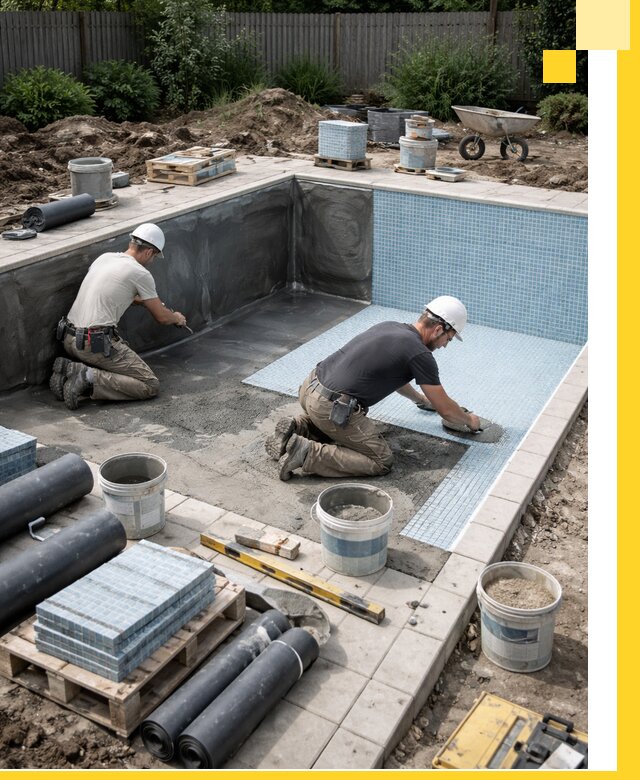 Проектирование и строительство стационарных бассейнов в Сасове