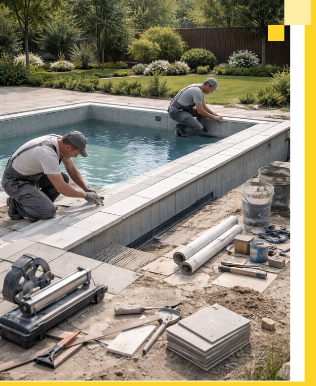 Строительство открытых бассейнов под ключ в Сасове профессионально