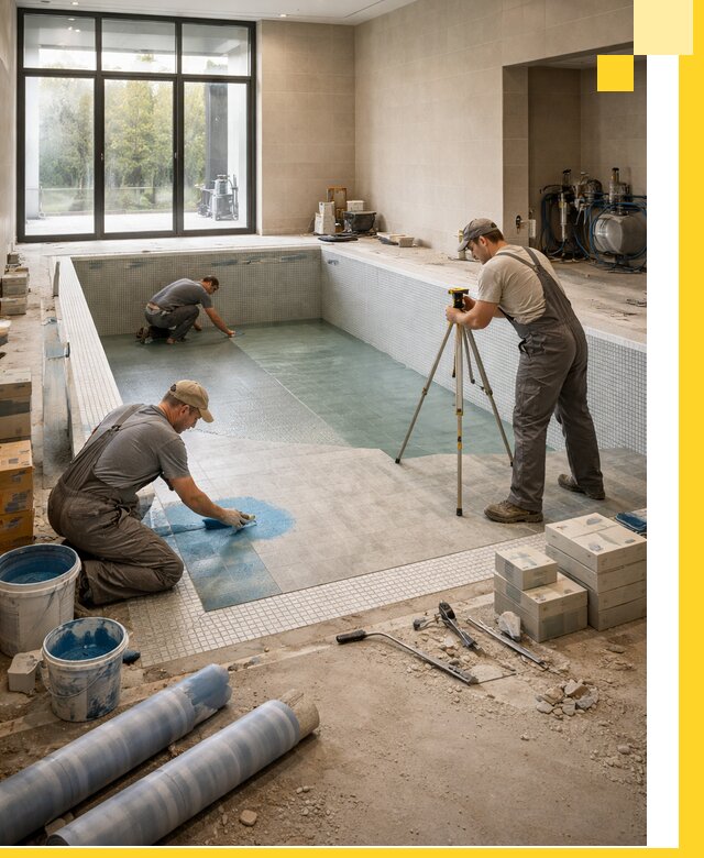 Проект и строительство закрытых бассейнов в Сасове под ключ