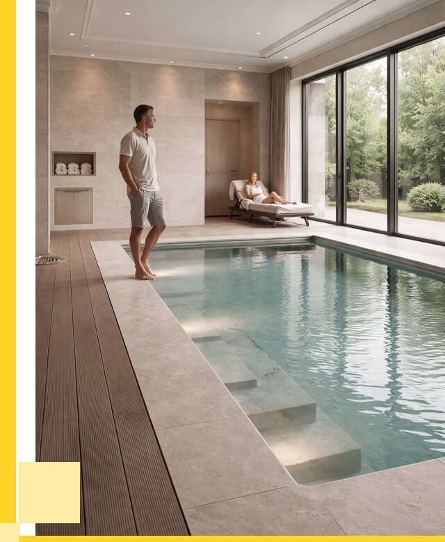 Бассейны в коттедже под ключ в Сасове от 1212600 р. | ЭриданСсв