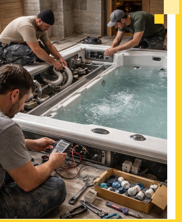 Гидромассажные бассейны под ключ в Сасове, дизайн и монтаж