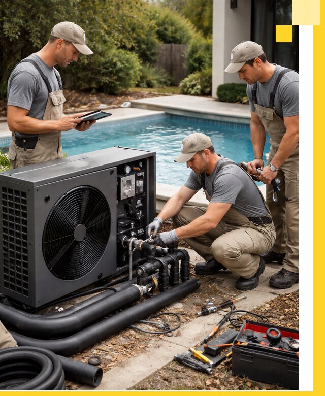 Проектирование и установка тепловых насосов для бассейнов в Сасове