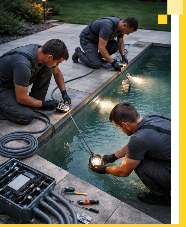 Профессиональное освещение бассейнов в Сасове: дизайн и монтаж