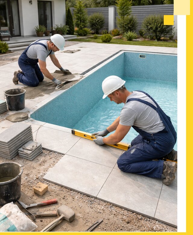 Строительство и монтаж плавательных бассейнов под ключ в Сасове