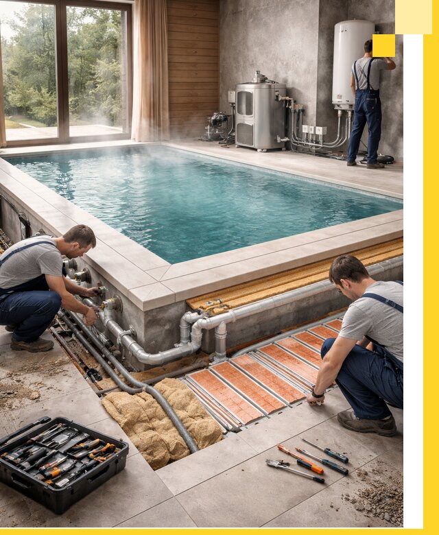 Проектирование и строительство тёплых бассейнов в Сасове