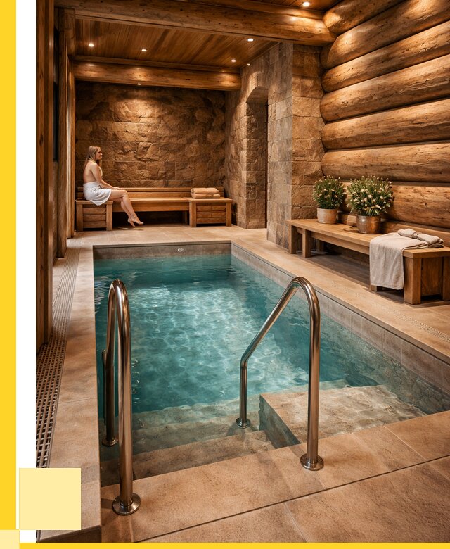 Аренда бани с бассейном в Сасове от 1515750 р. | ЭриданСсв