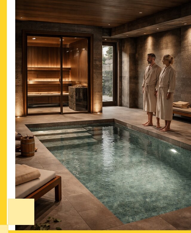Сауна с большим бассейном в Сасове от 1212600 р. ЭриданСсв