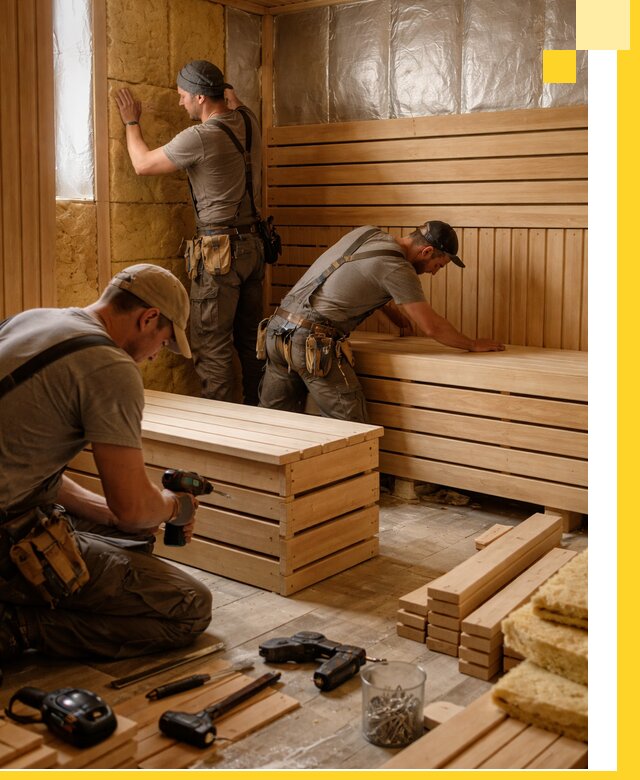 Профессиональное строительство саун под ключ в Сасове