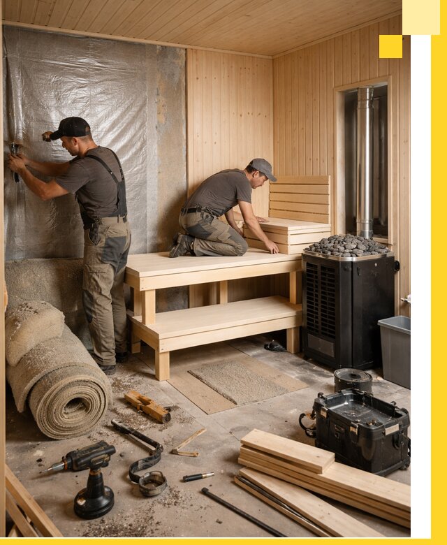 Проекты саун под ключ в Сасове дизайн и строительство