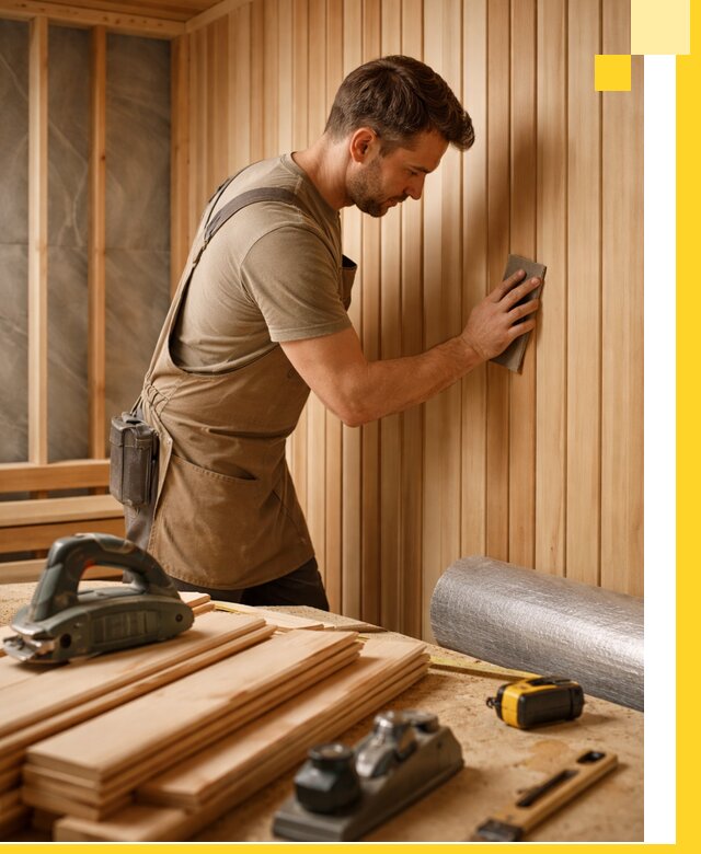 Профессиональная отделка саун и парных под ключ в Сасове