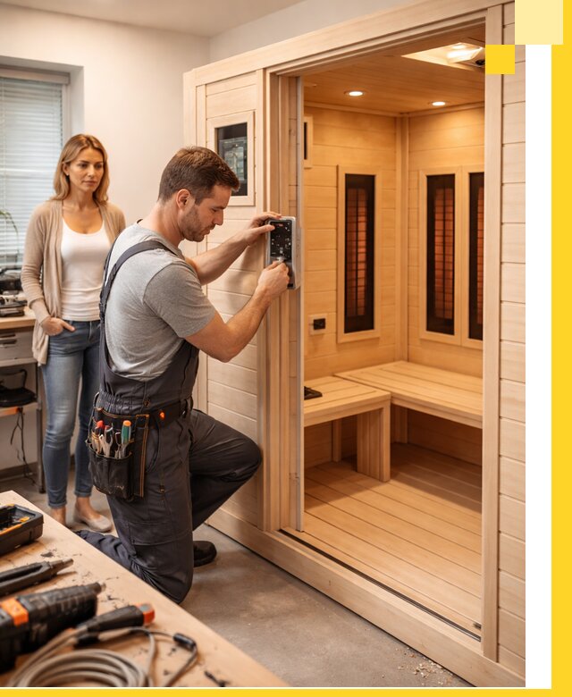 Инфракрасные сауны под ключ в Сасове продажа и установка