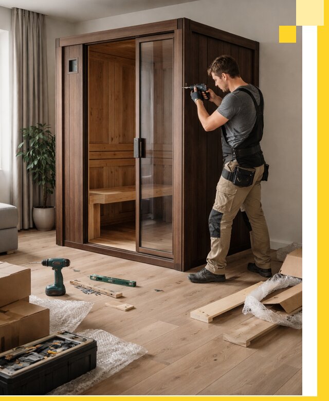 Установка и производство мини саун под ключ в Сасове