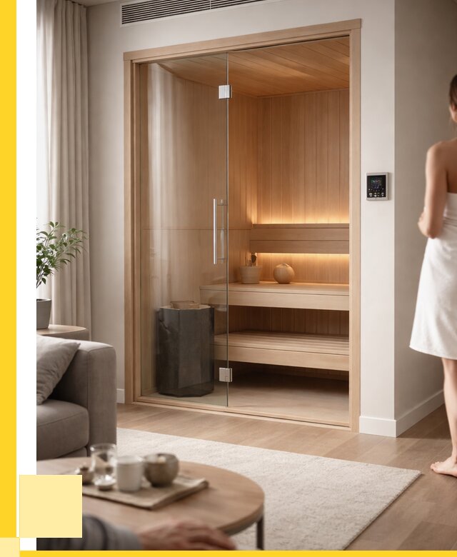 Сауна в квартире под ключ в Сасове от 121260 р. ЭриданСсв