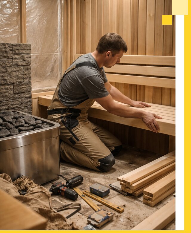 Сауны для дома под ключ с проектированием и монтажом в Сасове